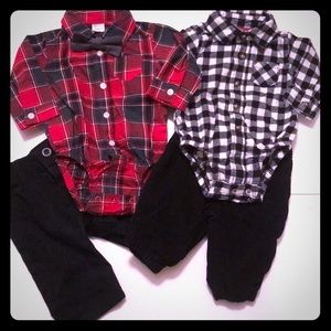 Carters (4) Piece outfit set 3M brand new